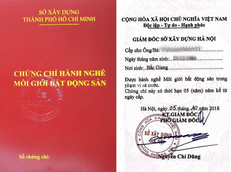 Lý do cần có chứng chỉ môi giới bất động sản