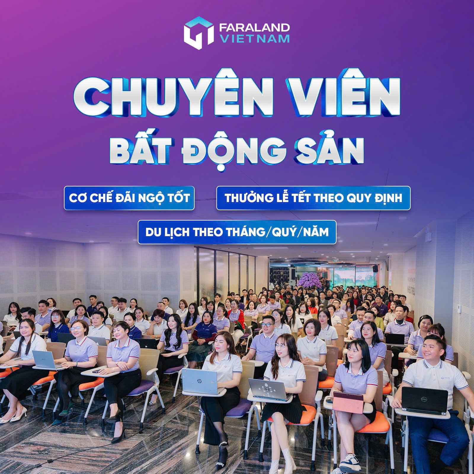 Faraland Việt Nam tuyển dụng sale bất động sản không yêu cầu kinh nghiệm Faraland Việt Nam tuyển dụng sale bất động sản không yêu cầu kinh nghiệm