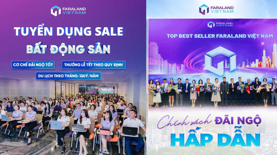 Tuyển dụng sale bất động sản không yêu cầu kinh nghiệm