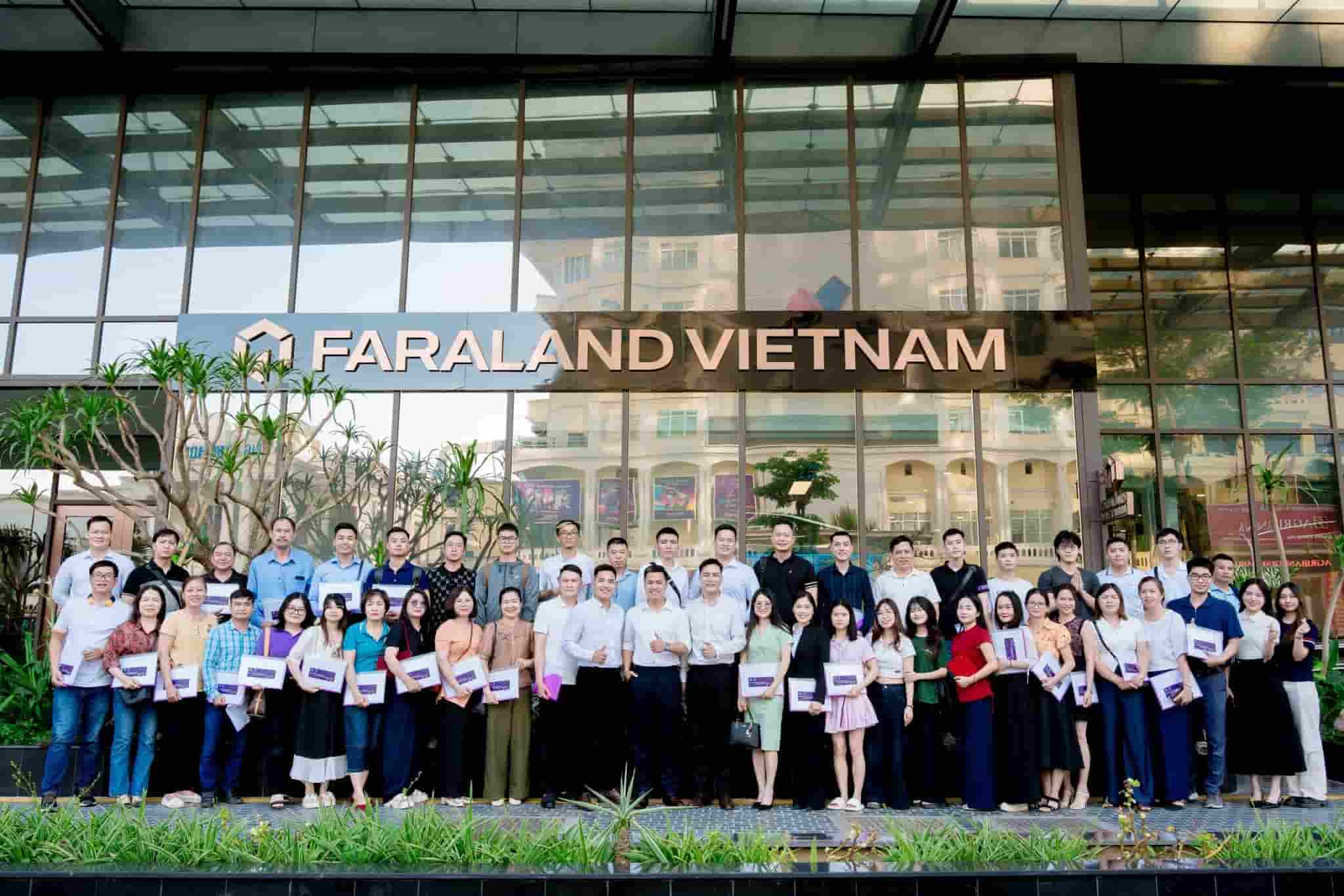 cộng đồng môi giới bất động sản tại Faraland Việt Nam
